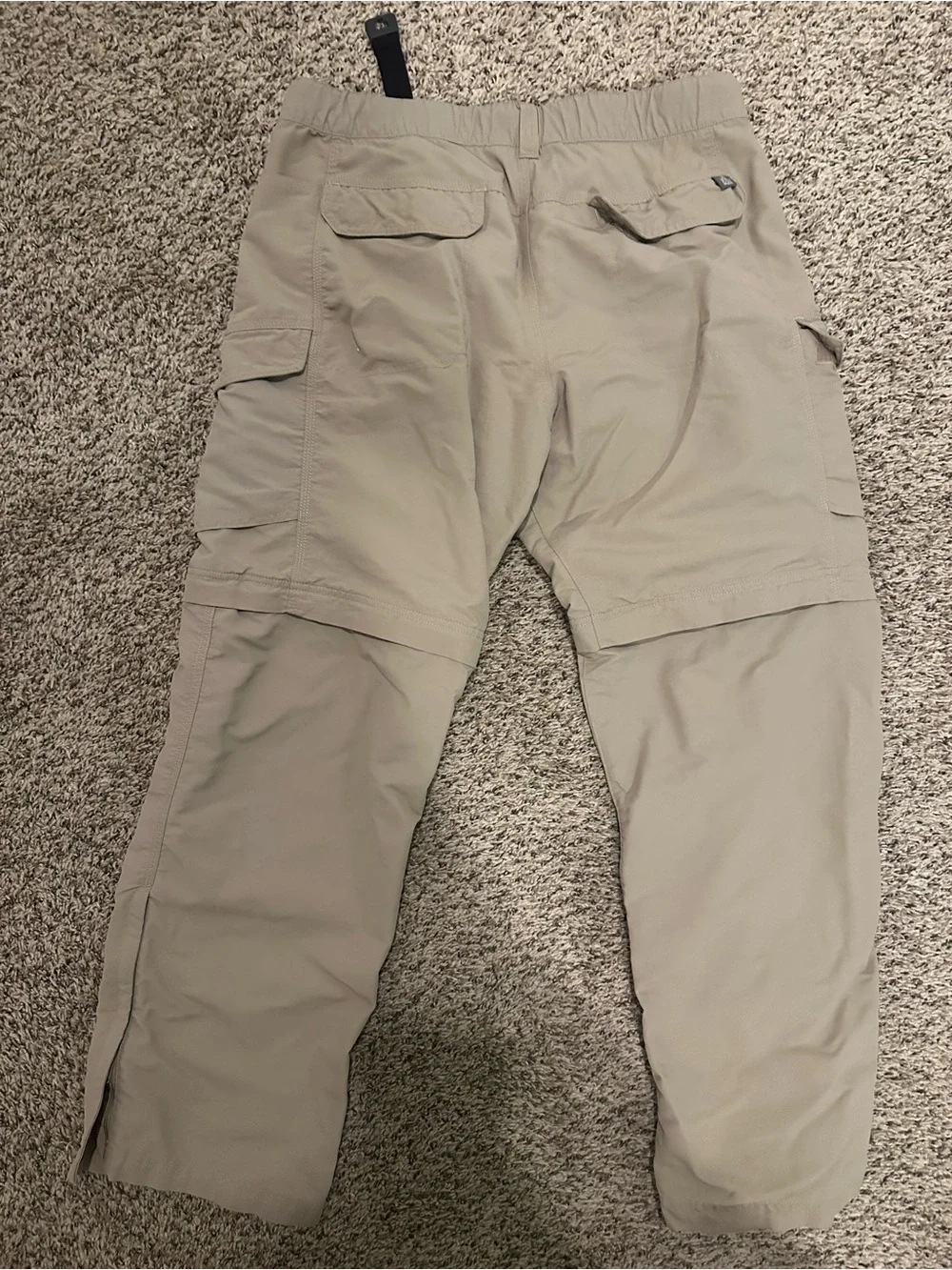 The North Face Men's Zip-Off Tan Cargo Pants